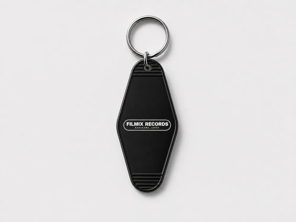 FILMIX RECORDS Motel Keychain — small-format accessory